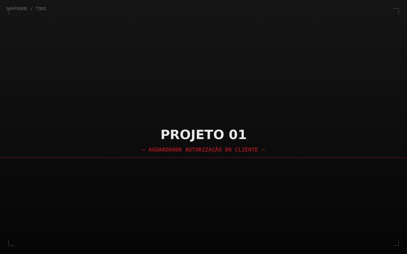 Capa do projeto TODO: nome do cliente