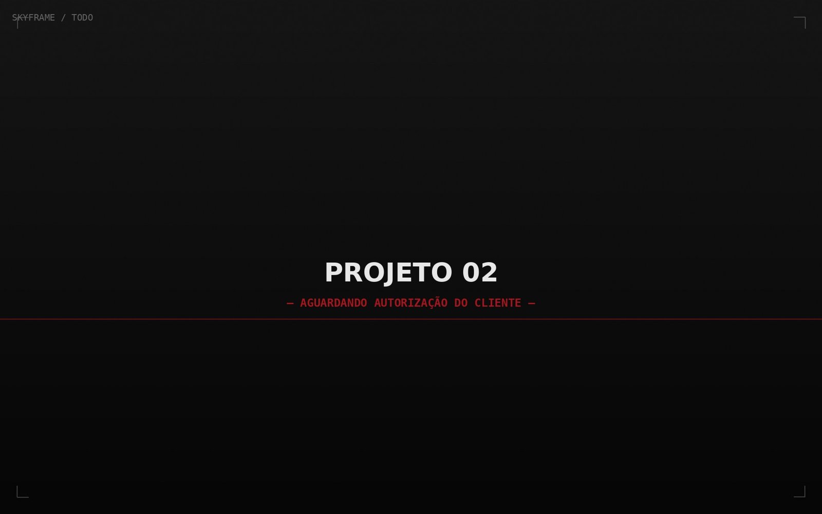 Capa do projeto TODO: nome do cliente